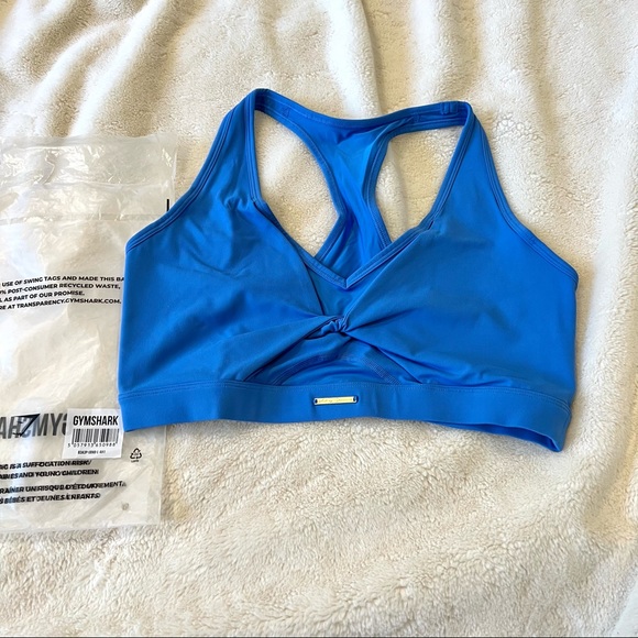 Gymshark Other - Gymshark Mesh Sports Bra - Whitney Simmons V4 - optimist blue